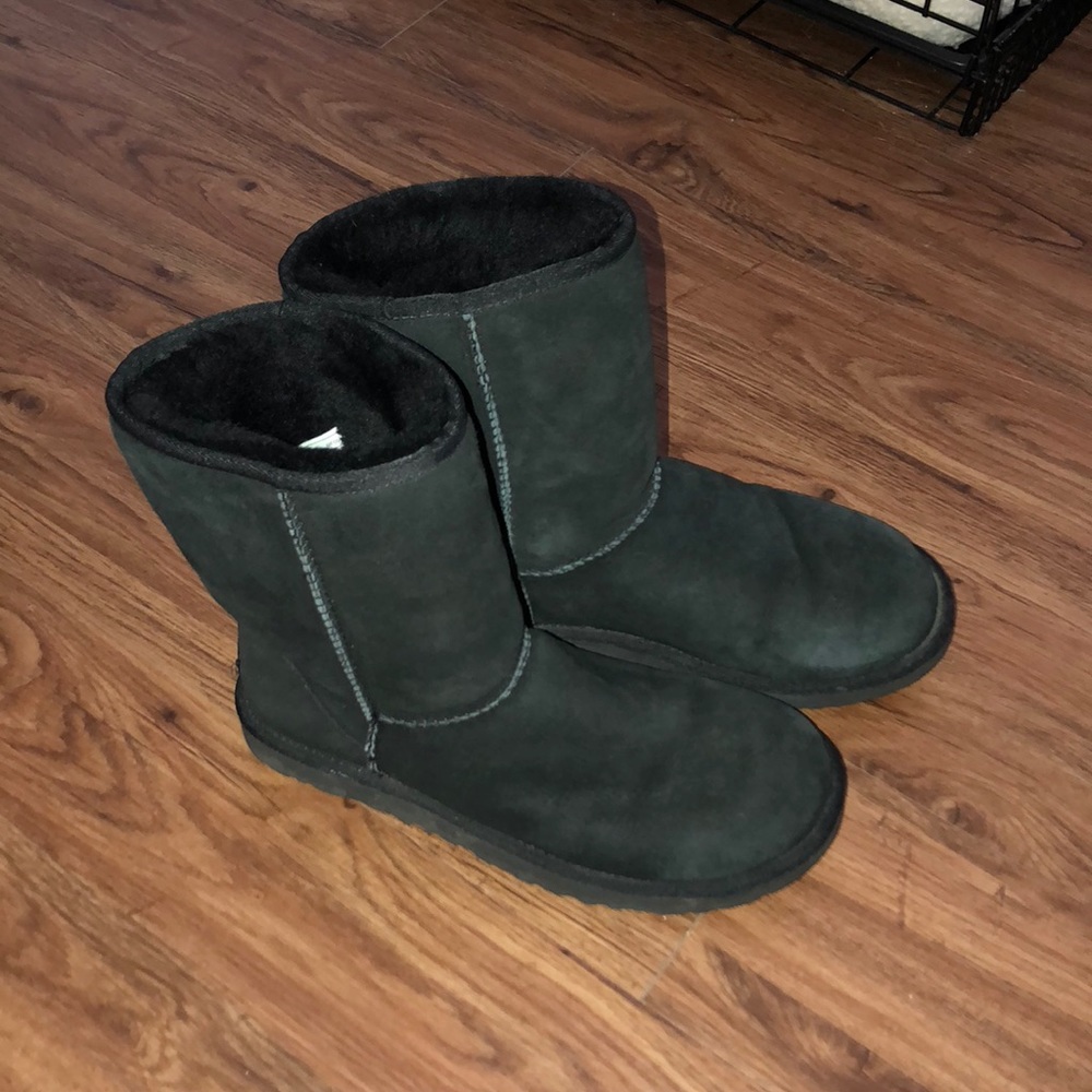 Short US Size 8 Black Ugg Boots